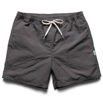 Reigning Champ Classic Taslan Nylon Swim Short Charcoal