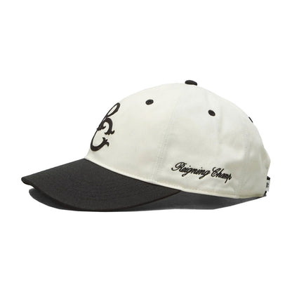 Reigning Champ Colourblock Highlander Cap Black-Ivory