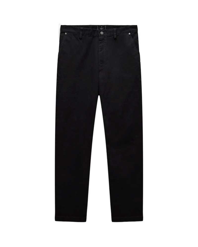 Reigning Champ Cotton Canvas Grounds Standard Pant Black