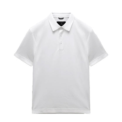 Reigning Champ Cotton Interlock Podium Standard Polo White