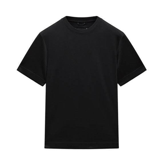 Reigning Champ Cotton Interlock Podium Standard T-Shirt Black