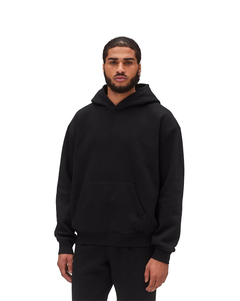 Reigning Champ Knit Midweight Fleece 97 Hoodie Black – The Source