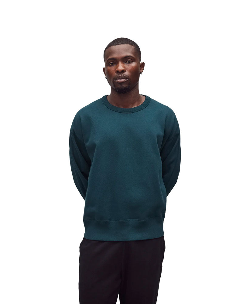 Reigning Champ Midweight Terry Relaxed Crewneck Atlantic