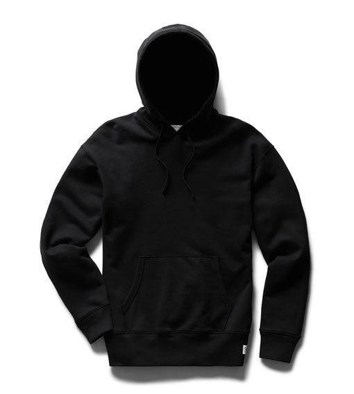 Reigning Champ Midweight Terry Relaxed Hoodie Black