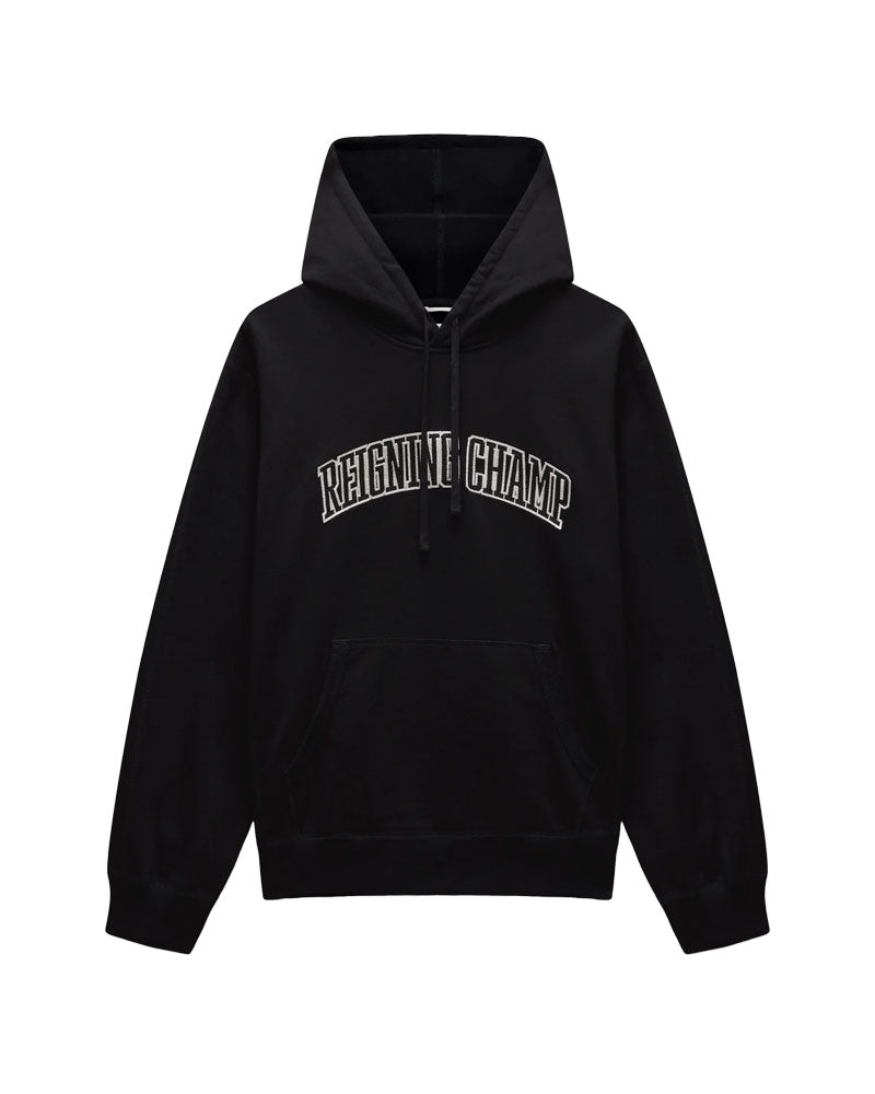 Reigning Champ Terry Collegiate Standard Hoodie Black