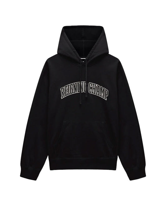Reigning Champ Terry Collegiate Standard Hoodie Black