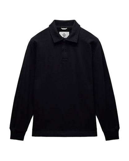 Reigning Champ Terry Rubgy Crewneck Black