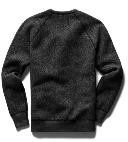 Reigning Champ Tiger Fleece 80/20 Crewneck Black/Black