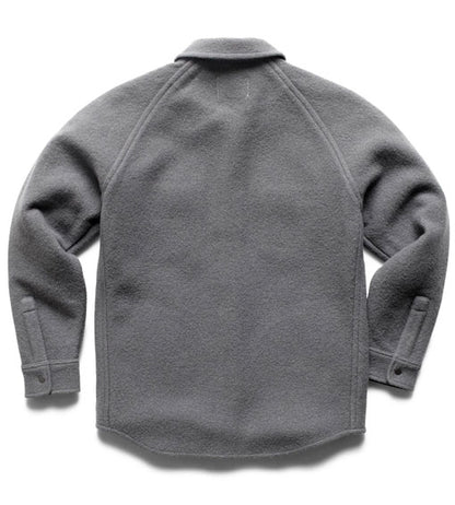 Reigning Champ Wool Overshirt Carbon