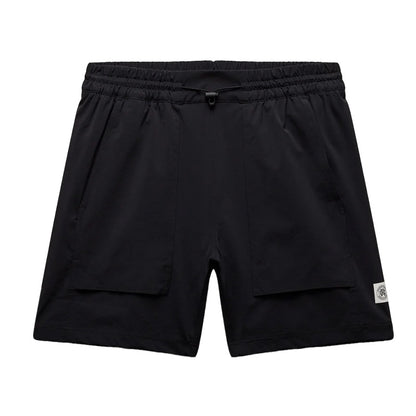 Reigning Champ Woven Stretch Nylon Utility Short Black