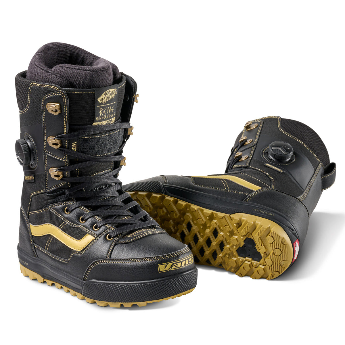 Vans Men's Invado Pro Boot Black/Gold 2026