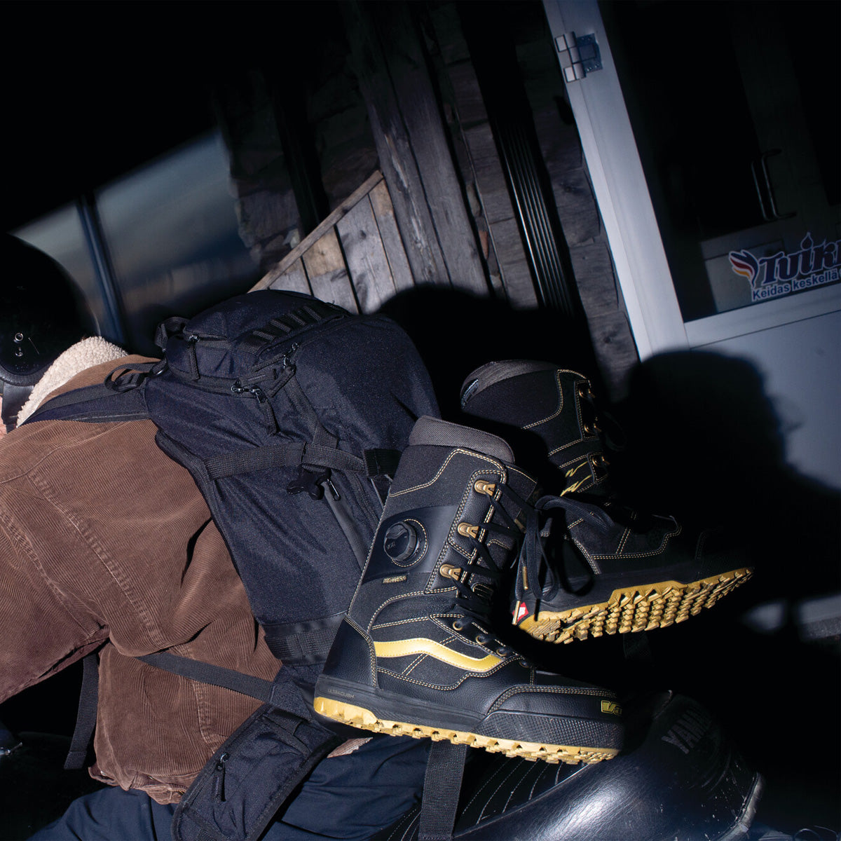 Vans Men's Invado Pro Boot Black/Gold 2026