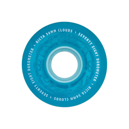 Ricta Cloud Wheels Trans Blue 78A 56mm