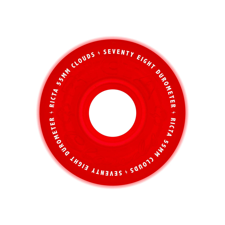 Ricta Clouds GITD Red Wheels 78A 55mm