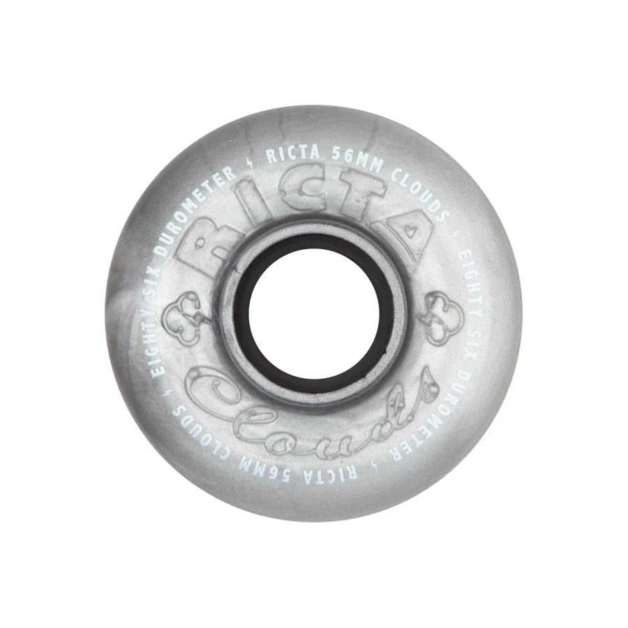 Ricta Clouds Metalic Silver Wheels 86A 56mm