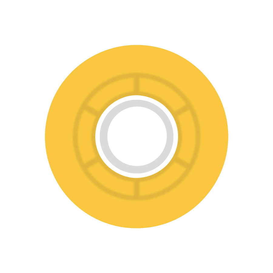 Ricta Clouds Transparent Citrus White 78A 55mm Wheels