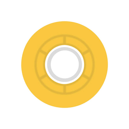 Ricta Clouds Transparent Citrus White 78A 55mm Wheels