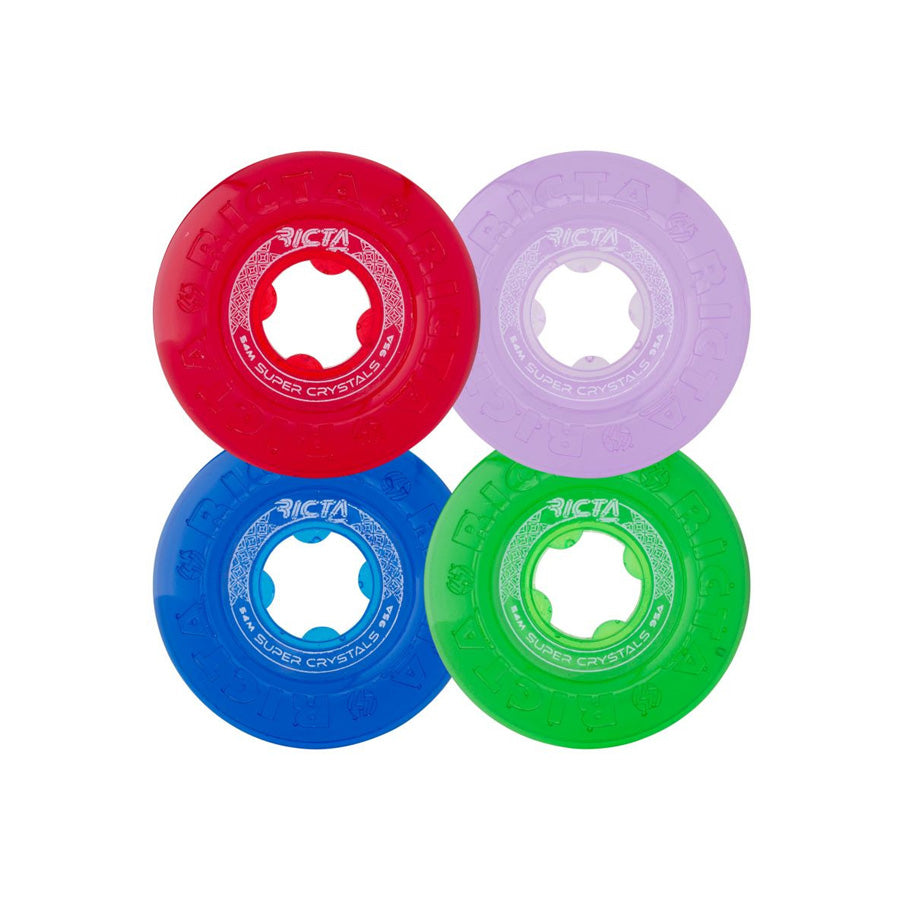 Ricta Super Crystals Multi-Color Wheels 95A 54mm