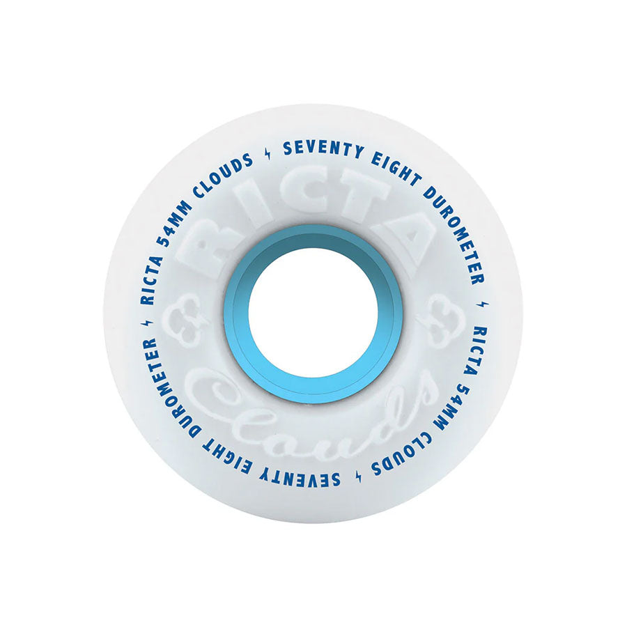 Ricta Wheels Clouds White 78a 54mm