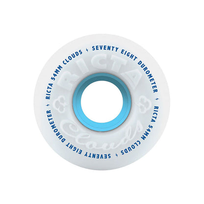 Ricta Wheels Clouds White 78a 54mm