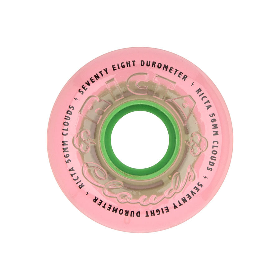 Ricta Wheels Watermelon Clouds Pink 78A 56mm – The Source Snowboard & Skate