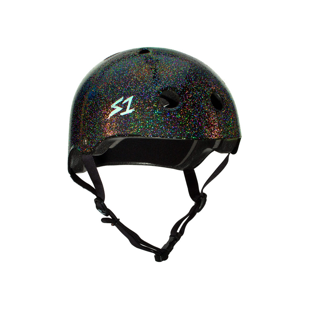 S1 Helmet Lifer - Black Glitter