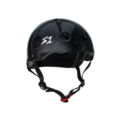 S1 Helmet Mini Lifer - Black Glitter