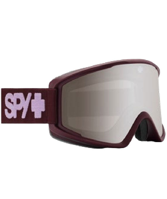 SPY Crusher Elite Matte Merlot - Bronze Silver Mirror 2024