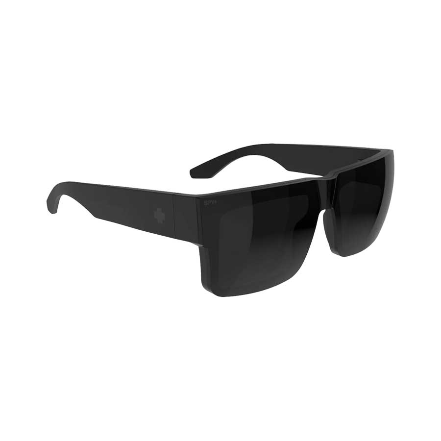 SPY Cyrus Shield Matte Black Happy Gray Green Black Mirror