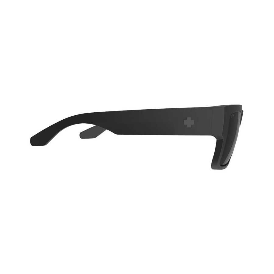 SPY Cyrus Sunglass Matte Black/Happy Gray Polar Murdered Out Black