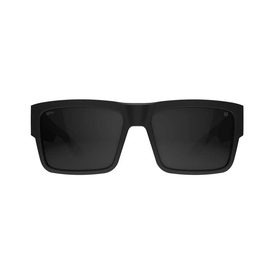 SPY Cyrus Sunglass Matte Black/Happy Gray Polar Murdered Out Black