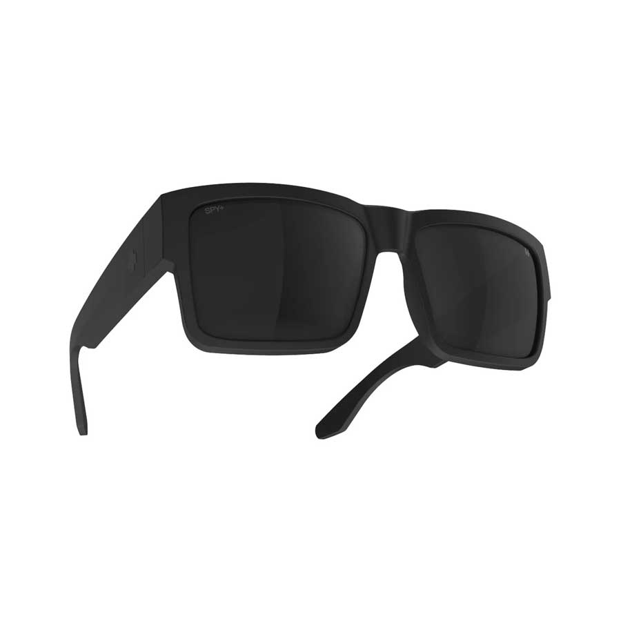 SPY Cyrus Sunglass Matte Black/Happy Gray Polar Murdered Out Black