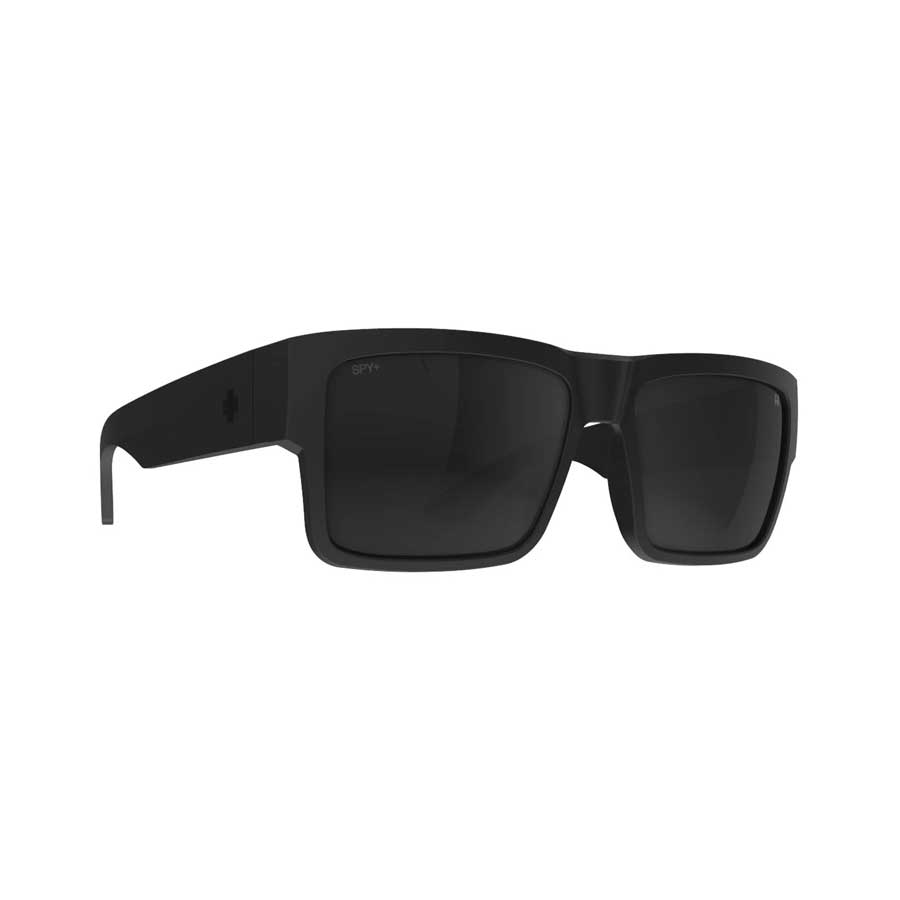 SPY Cyrus Sunglass Matte Black/Happy Gray Polar Murdered Out Black