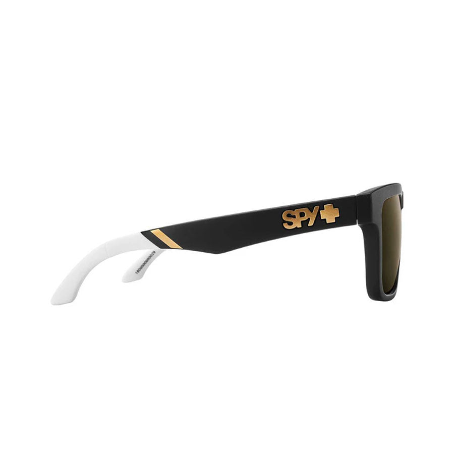 SPY Helm plus Tom Wallisch Happy Bronze with Gold Spectra Mirror