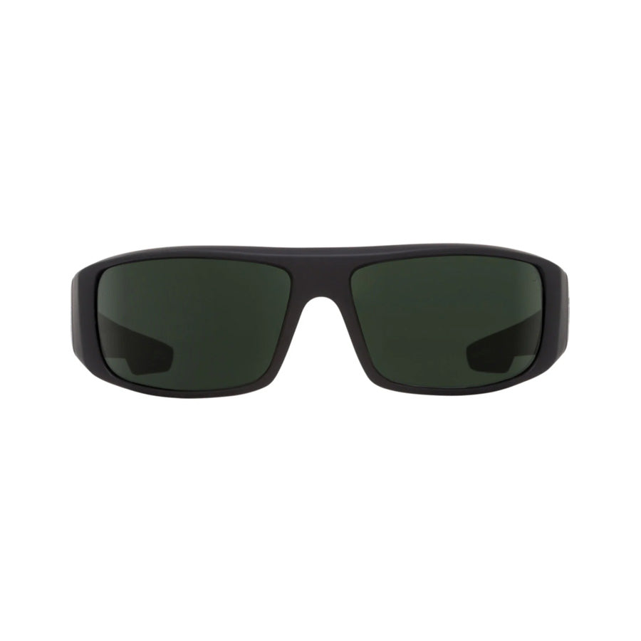 SPY Logan Soft Matte Black  Happy Gray Green