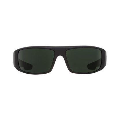 SPY Logan Soft Matte Black  Happy Gray Green