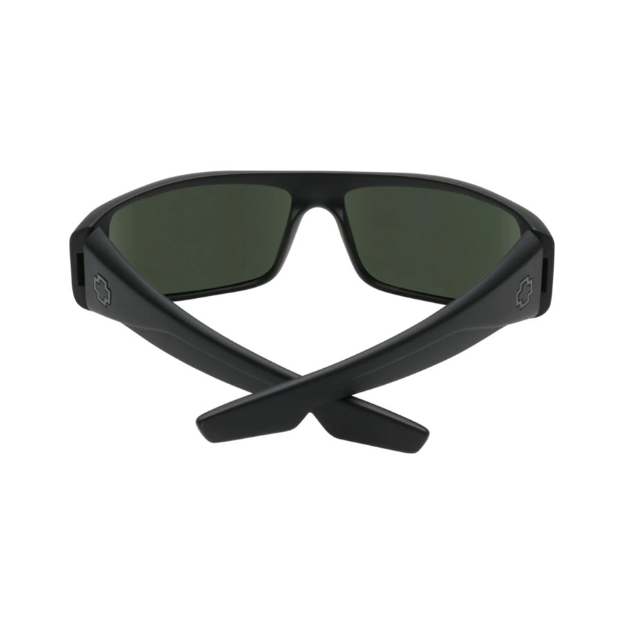 SPY Logan Soft Matte Black  Happy Gray Green