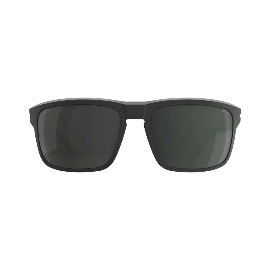 SPY Region XL ANSI Matte Black - Happy  Gray Green Black Mirror
