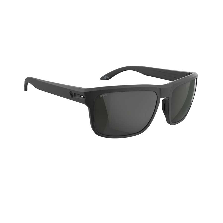 SPY Region XL ANSI Matte Black - Happy  Gray Green Black Mirror