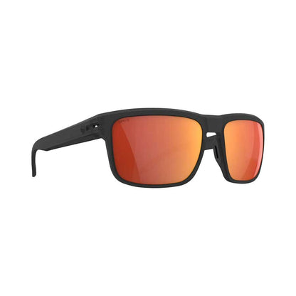 SPY Region XL ANSI Translucent Matte Black - Happy Boost Polar Orange Mirror