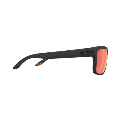 SPY Region XL ANSI Translucent Matte Black - Happy Boost Polar Orange Mirror