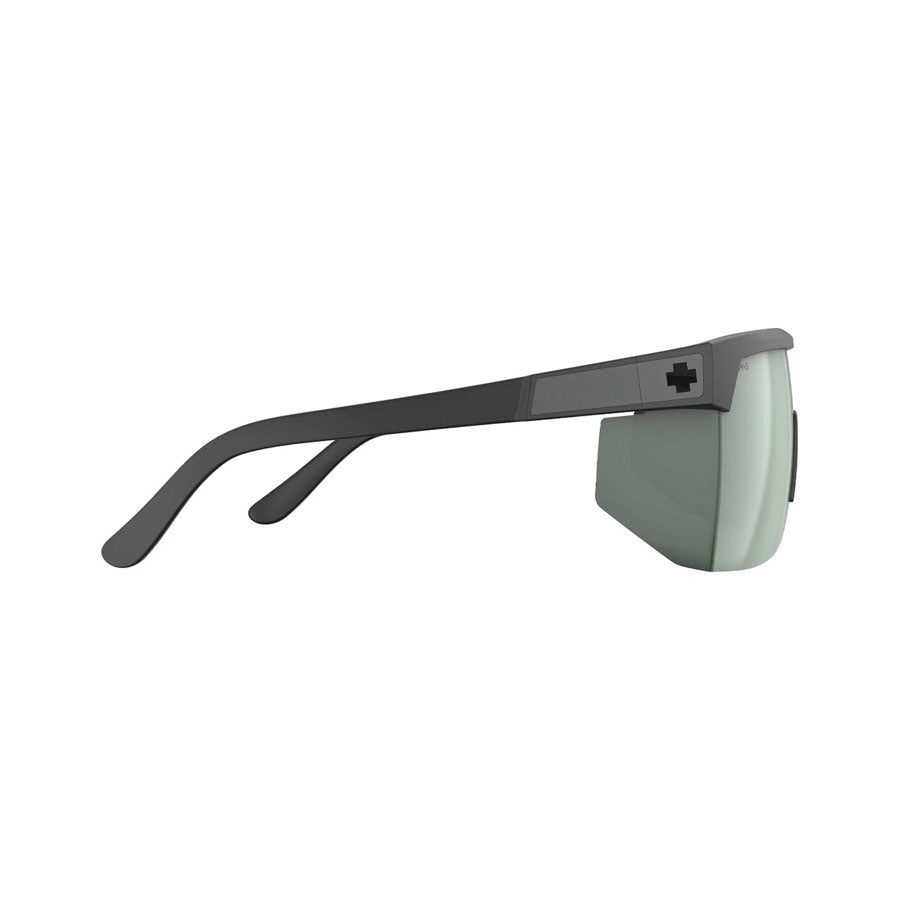 SPY Super Flynn Ansi Matte Black - Happy Gray Green