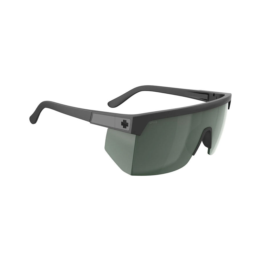 SPY Super Flynn Ansi Matte Black - Happy Gray Green
