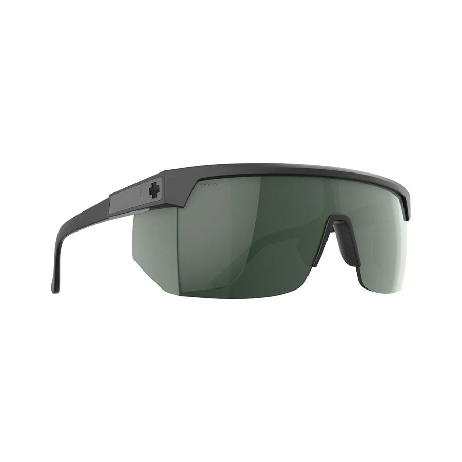 SPY Super Flynn Ansi Matte Black - Happy Gray Green