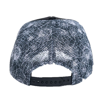 Corduroy Stud Trucker Cap Black
