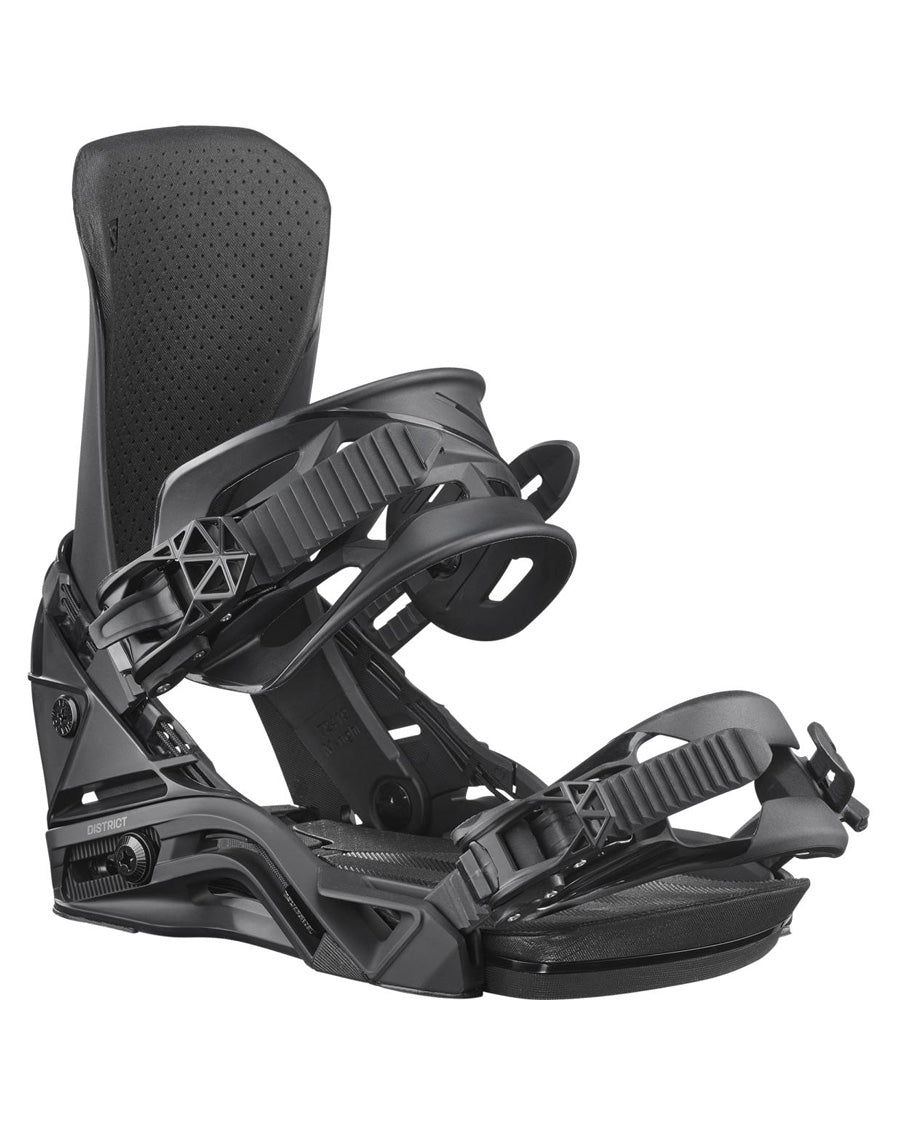 Salomon District Binding Black 2027