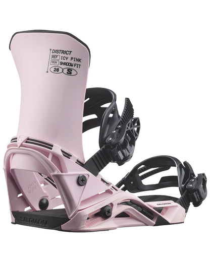 Salomon District Binding Icy Pink 2027