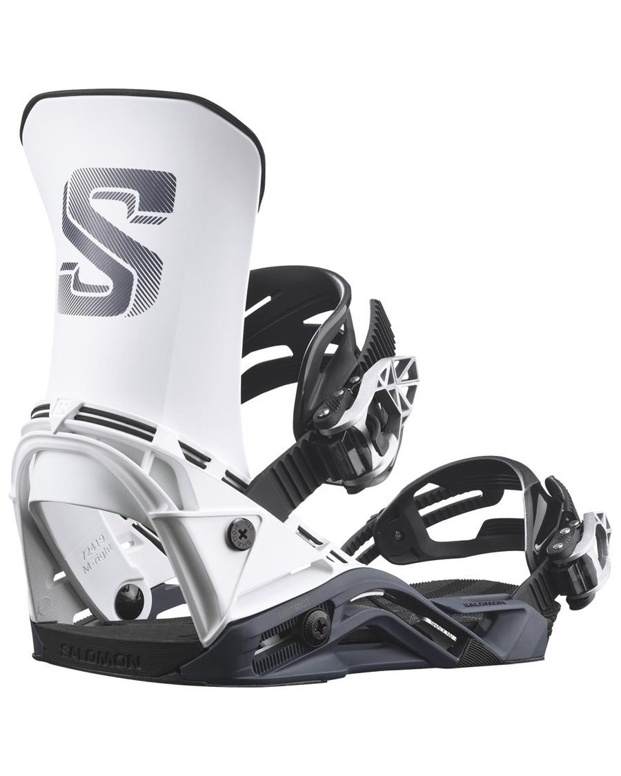 Salomon District Binding White Navy 2027