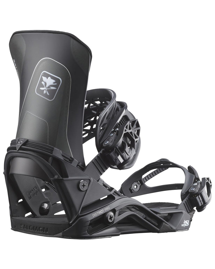 Salomon District Pro Binding Black 2027