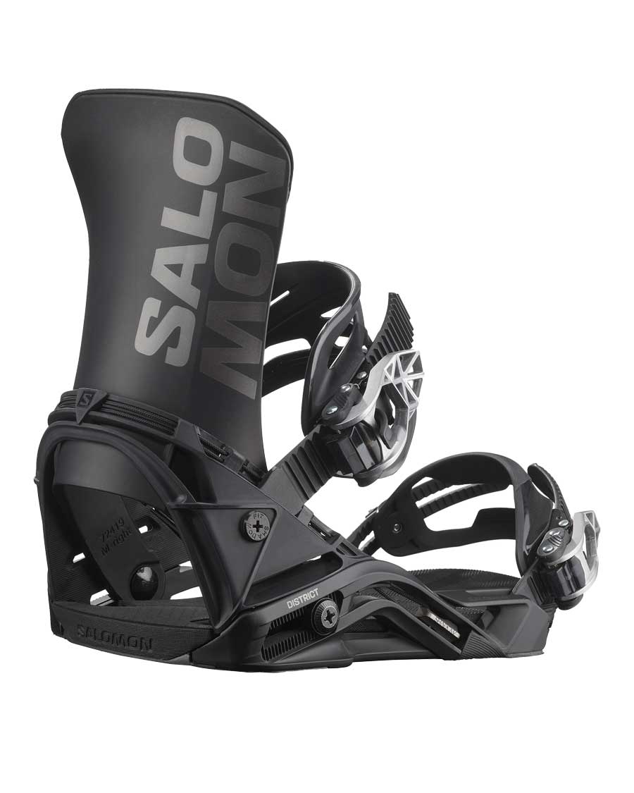 Salomon Men's District Binding Black 2026 – The Source Snowboard